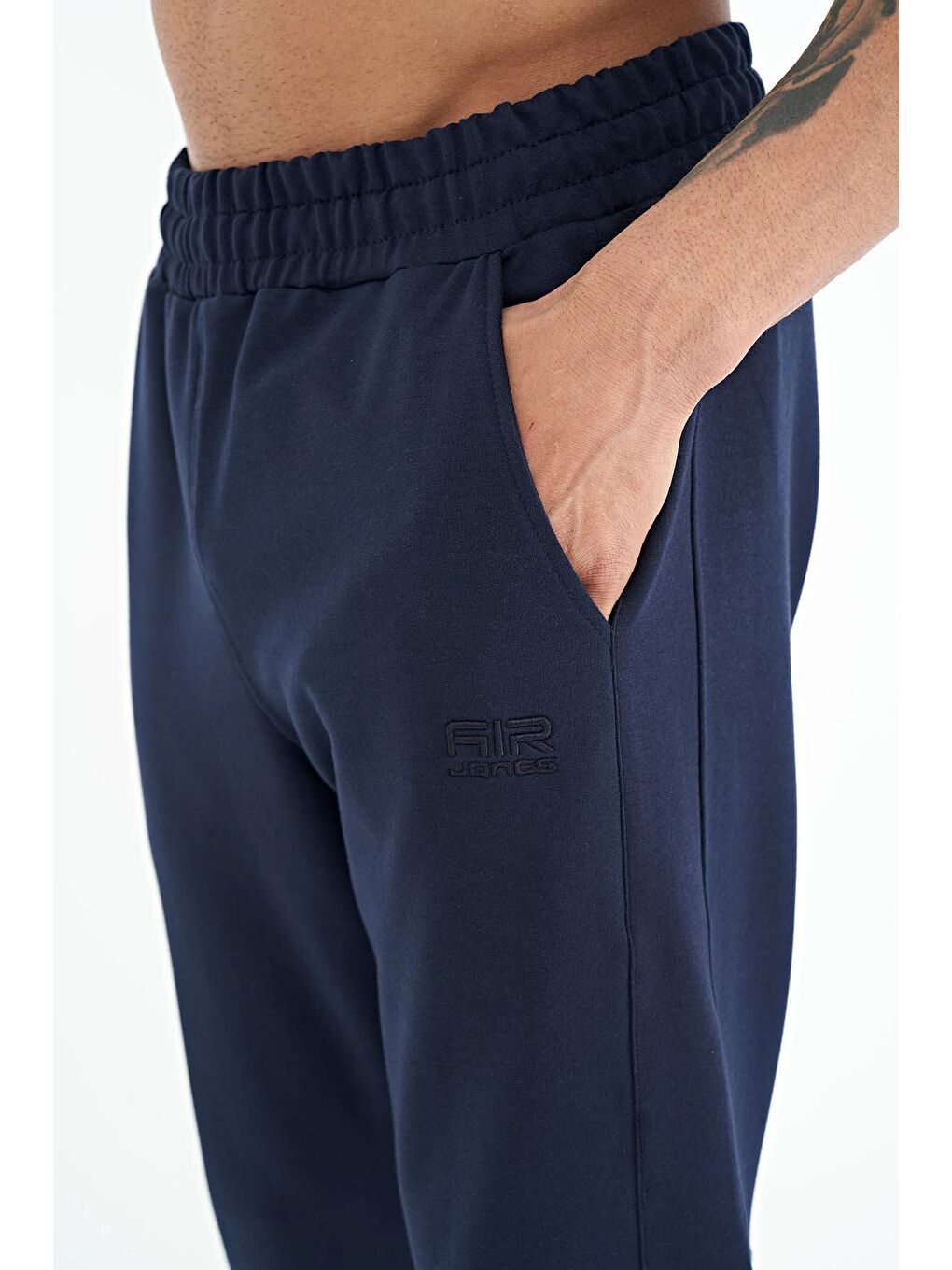 Paul İndigo Standart Kalıp Jogger Erkek Eşofman Alt - 84915-1