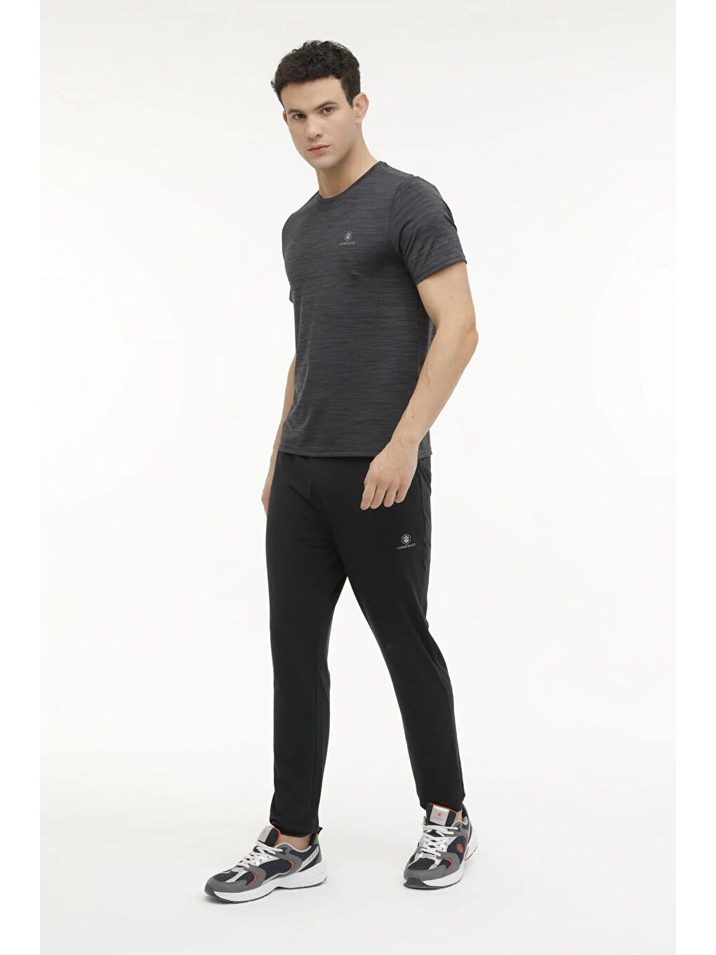 Gri Kısa Kol T-shirt Erkek Antrasıt Mulıne Mb Ct1328 Mln T-sh-2