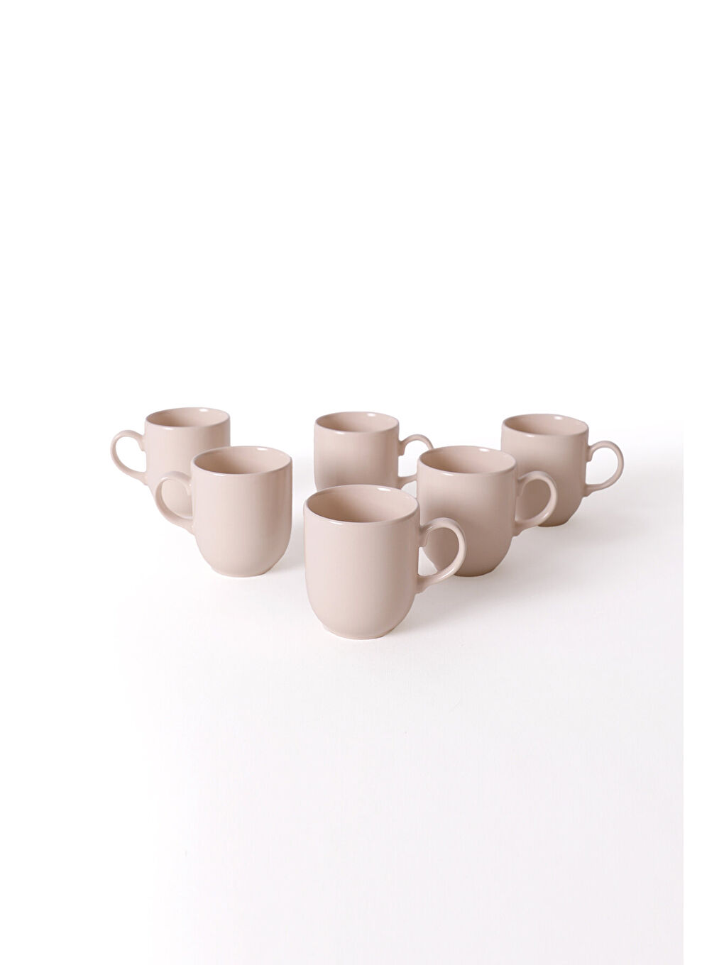 Ekru Krem Ekinoks Kupa 10 Cm 6 Adet-4