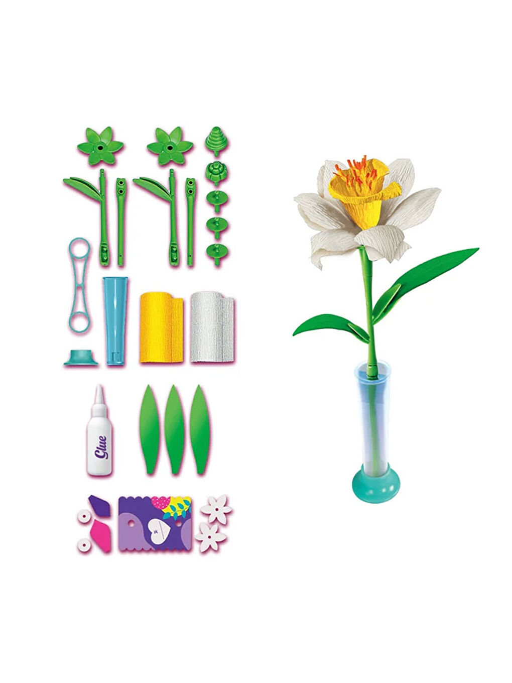 Idea Çiçek Tasarıım Seti Nergis 18876-1