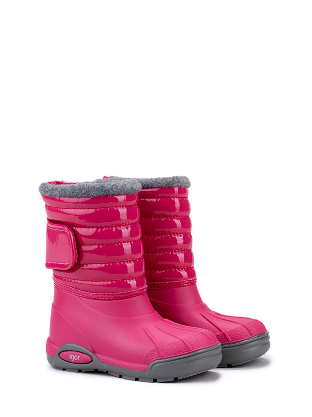 Pembe TOPO SKI CHAROL Fuşya Kız Çocuk Kar Botu-1