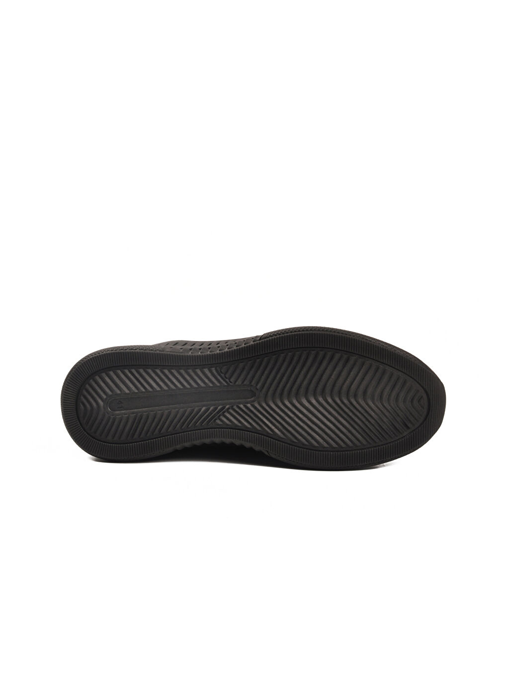 Siyah Floter Hakiki Deri Erkek Casual Ayakkabı 110 M-4