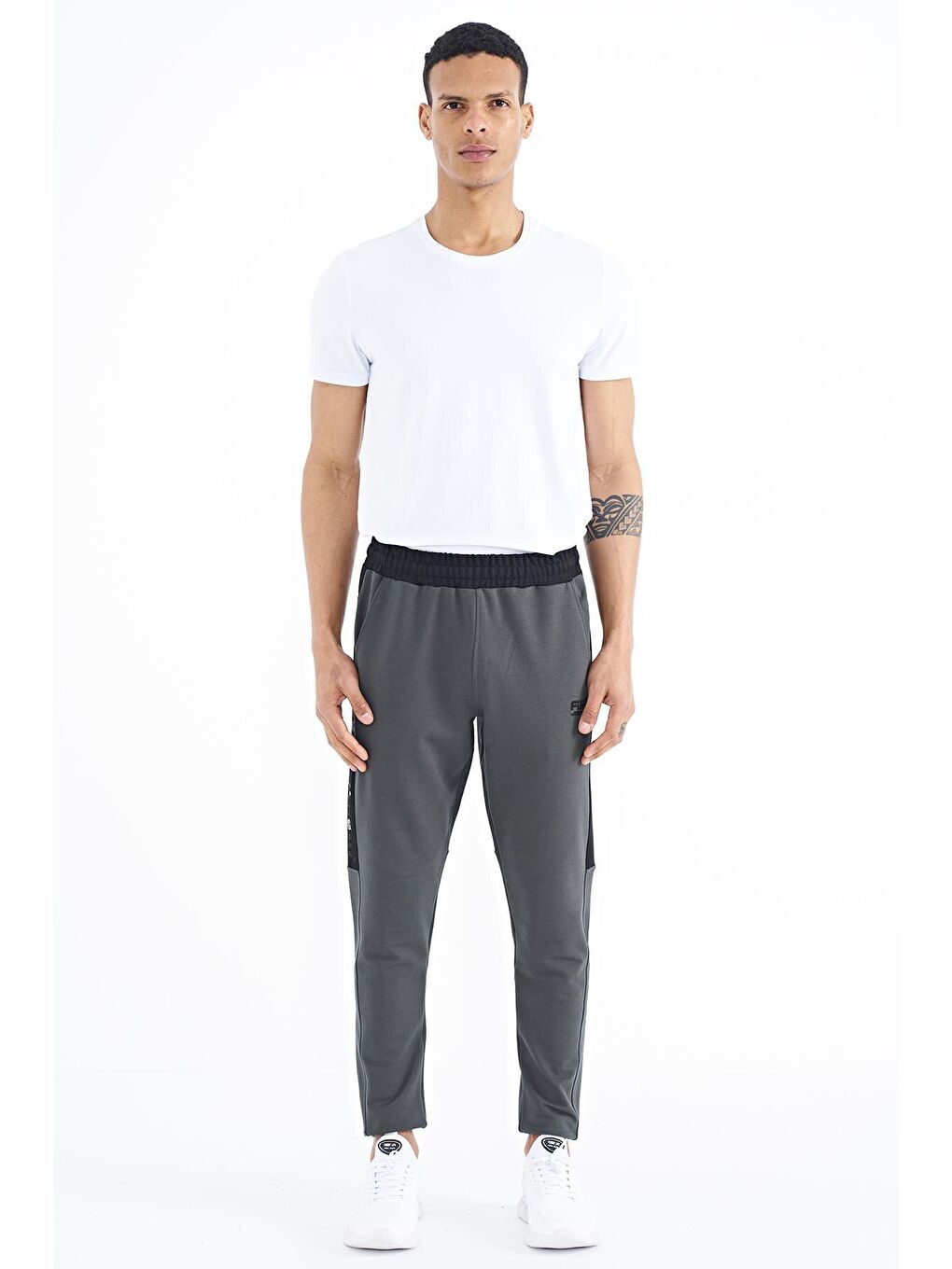 Paul Haki Standart Kalıp Jogger Erkek Eşofman Alt - 84915-4