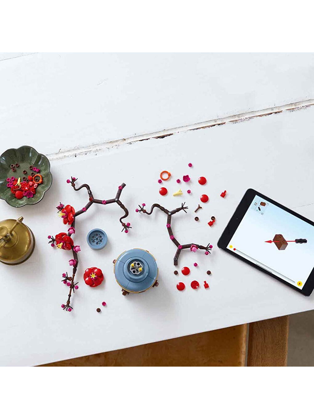 Icons Erik Çiçeği Dekoratif Çiçek Sergileme Seti 10369-4