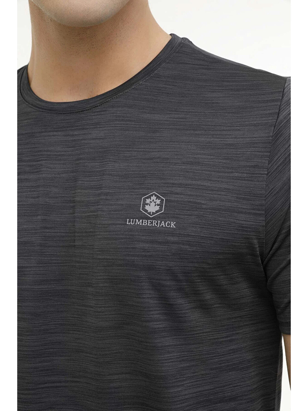 Gri Kısa Kol T-shirt Erkek Antrasıt Mulıne Mb Ct1328 Mln T-sh-3