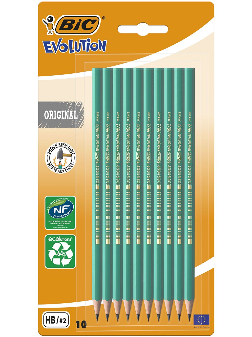 Bic Eco Evolution 650 Kurşun Kalem 10'lu Blister