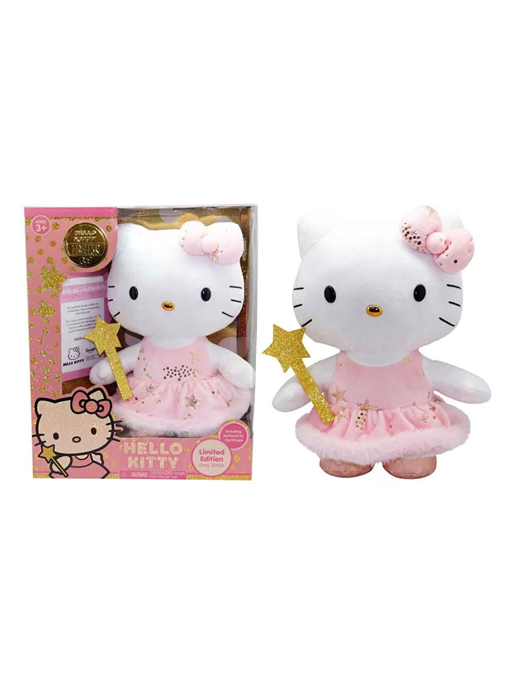 30 cm Peri Kostümlü Pelüş Oyuncak 24690-2