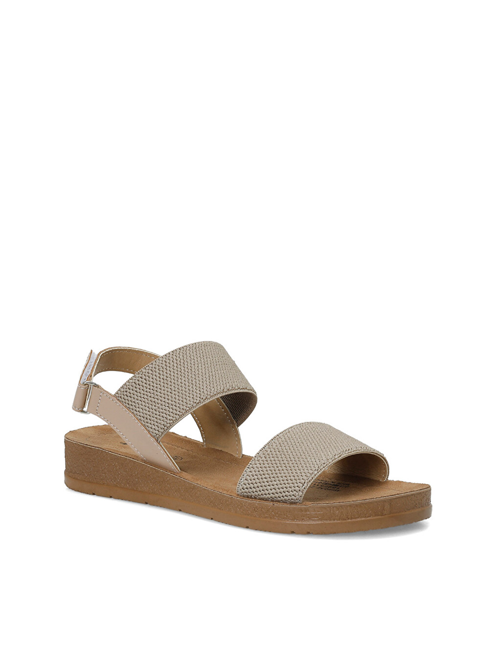 409032.z Bej Kadın Comfort Sandalet-1