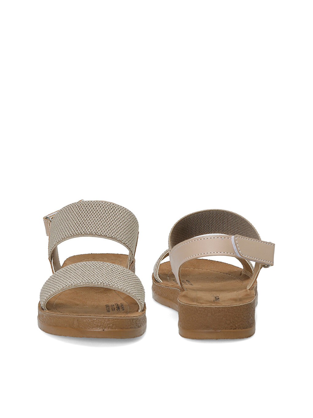 409032.z Bej Kadın Comfort Sandalet-4