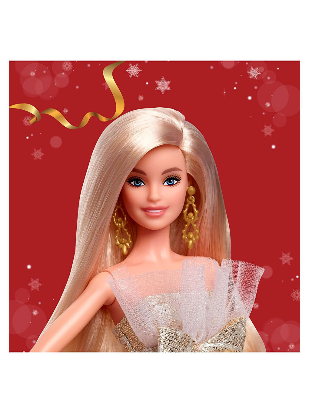 Barbie 2025 Mutlu Yıllar Bebeği Sarı Saçlı JBH95-4