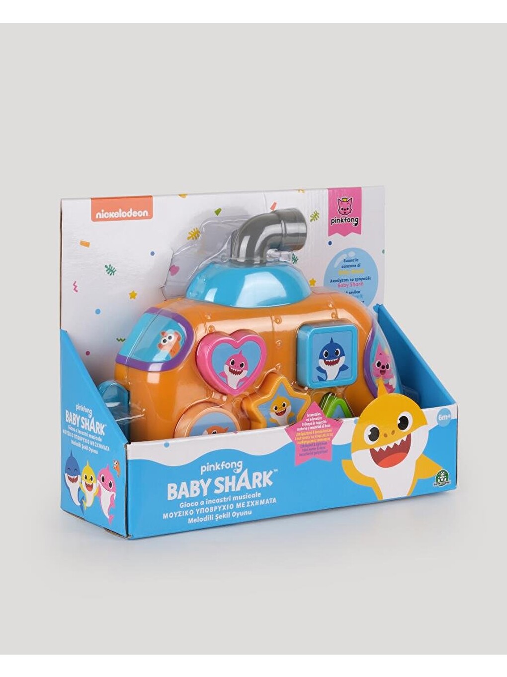 Baby Shark Melodili Şekil Oyunu-2