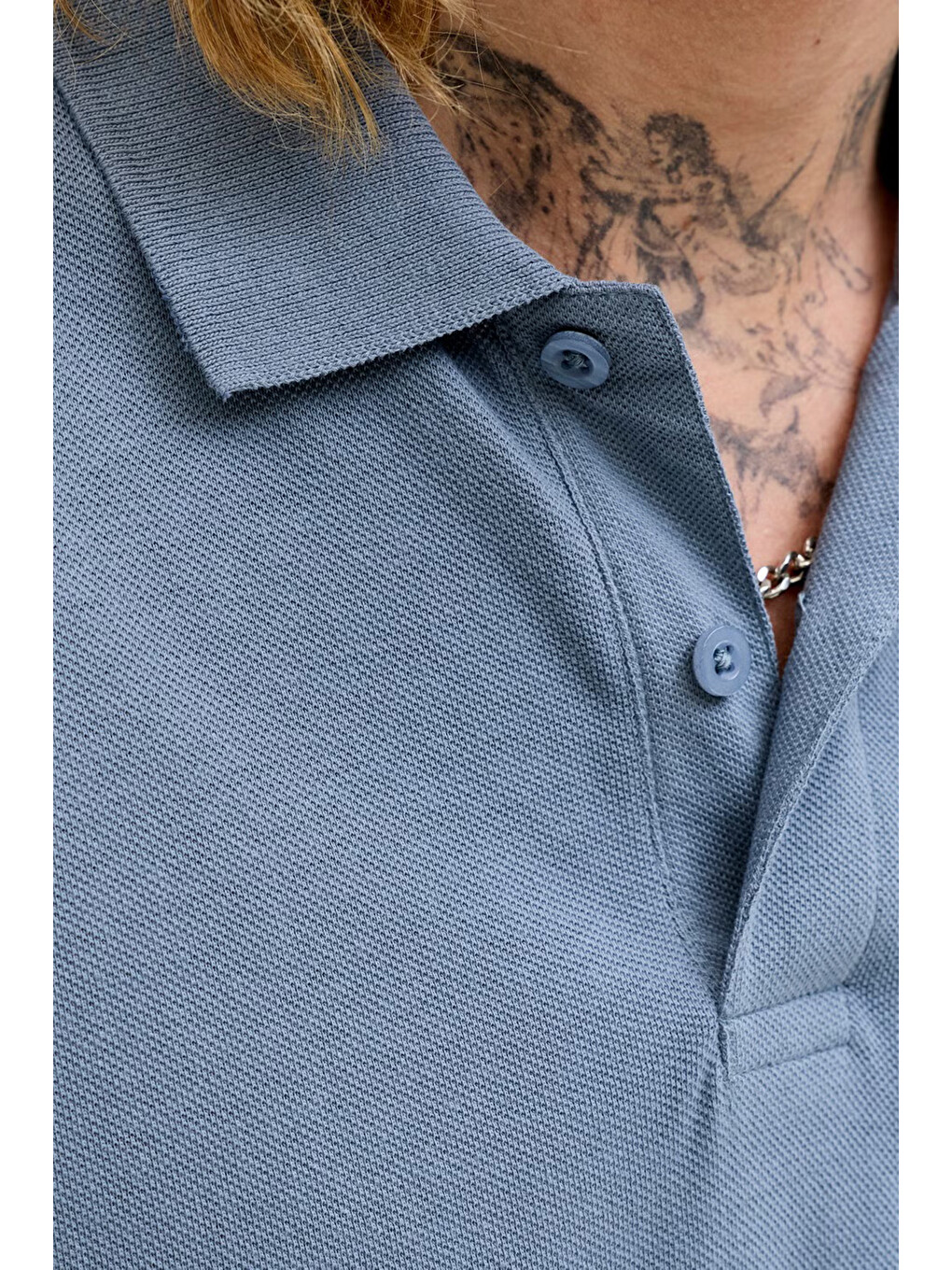 İndigo Essentials Jjearchive Logolu Pamuklu Polo Yaka T Shirt 12288877-2