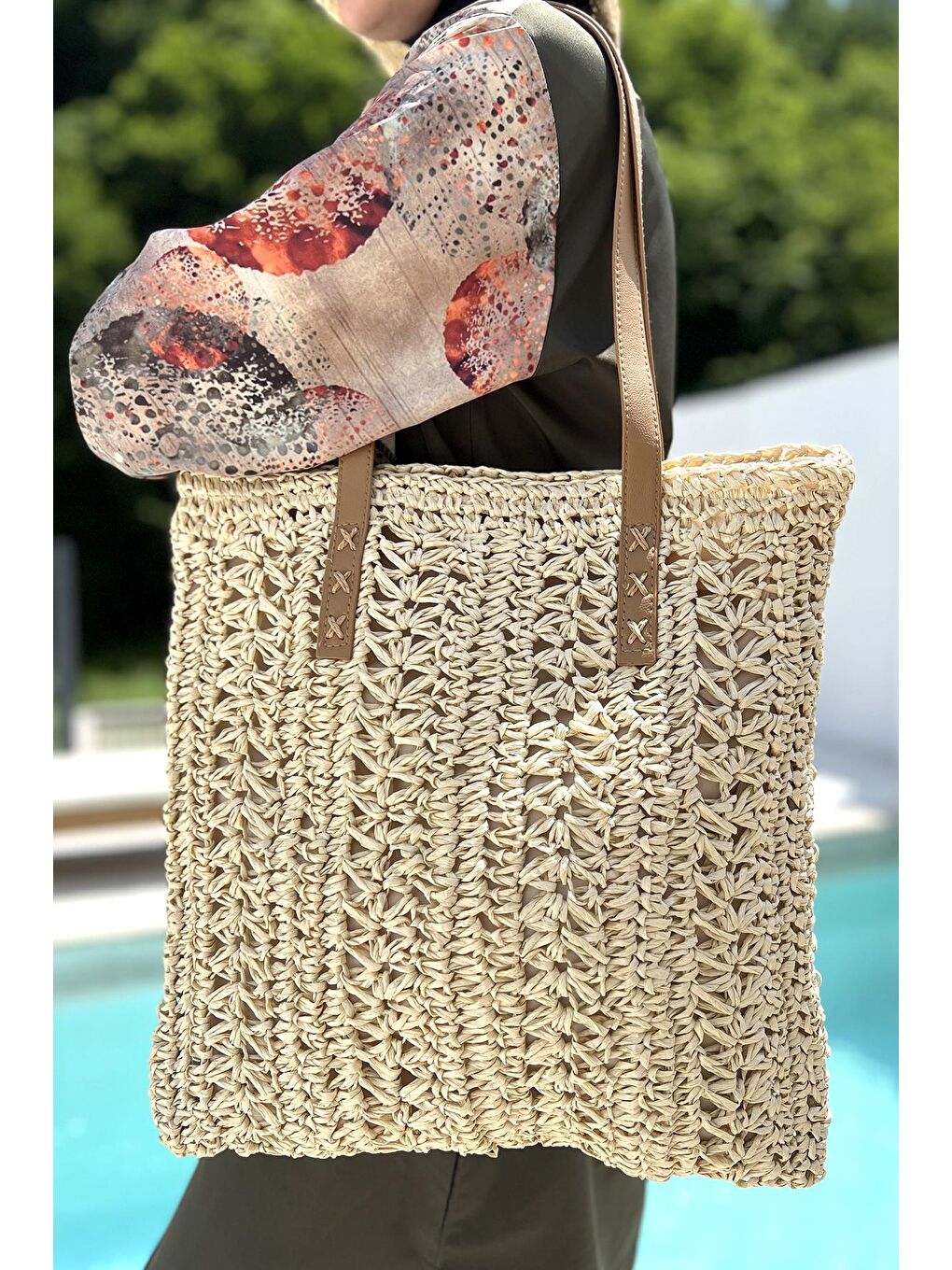 Hasır Çanta 022 Bej-1