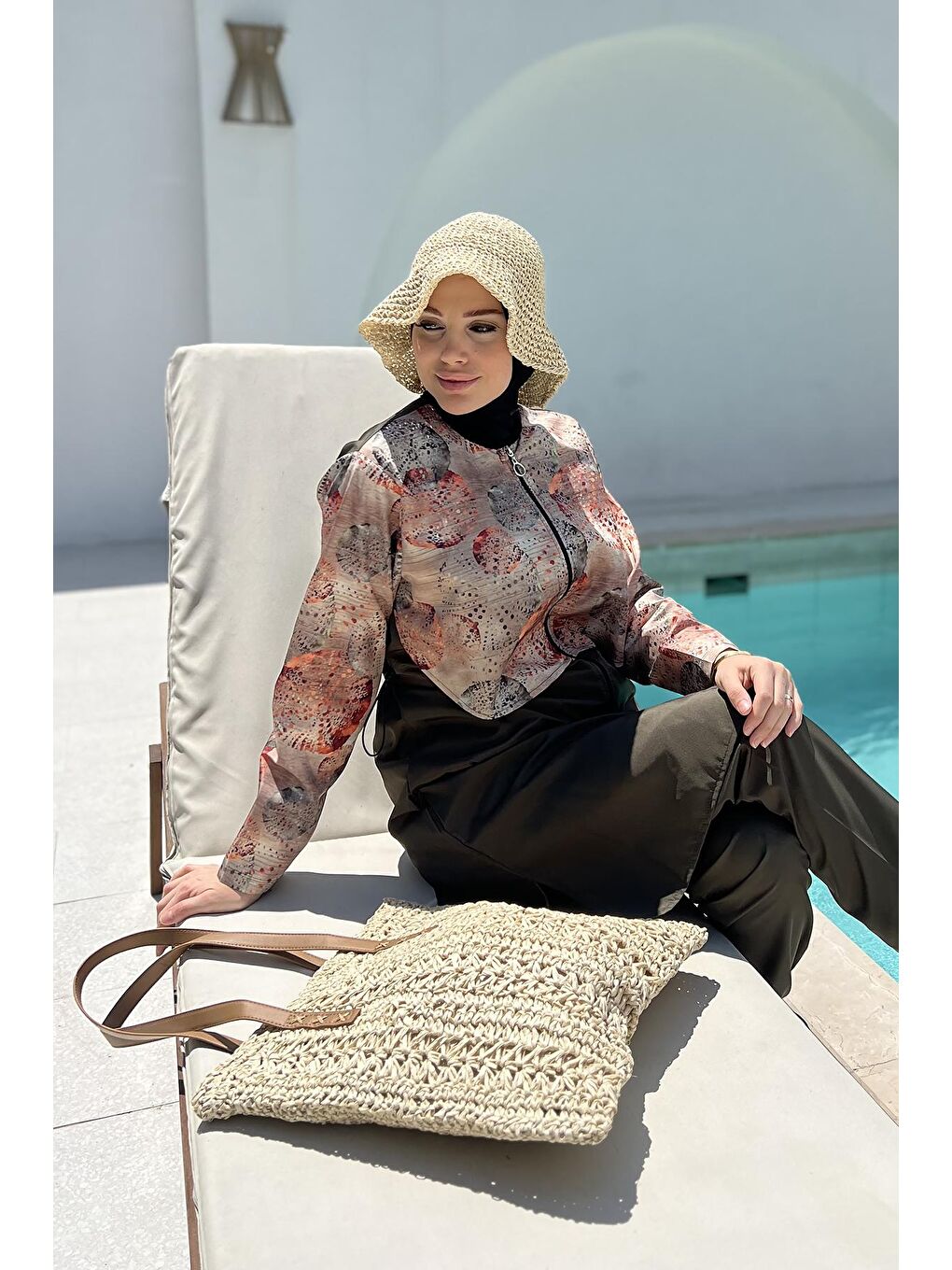 Hasır Çanta 022 Bej-2