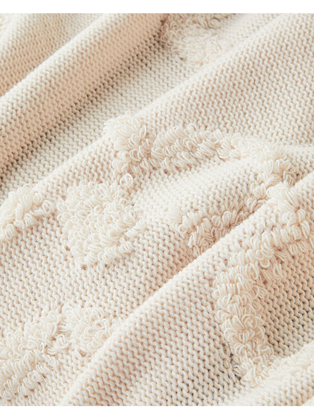 Gri Luxwrap Triko Koltuk Şalı Açık Taş-3