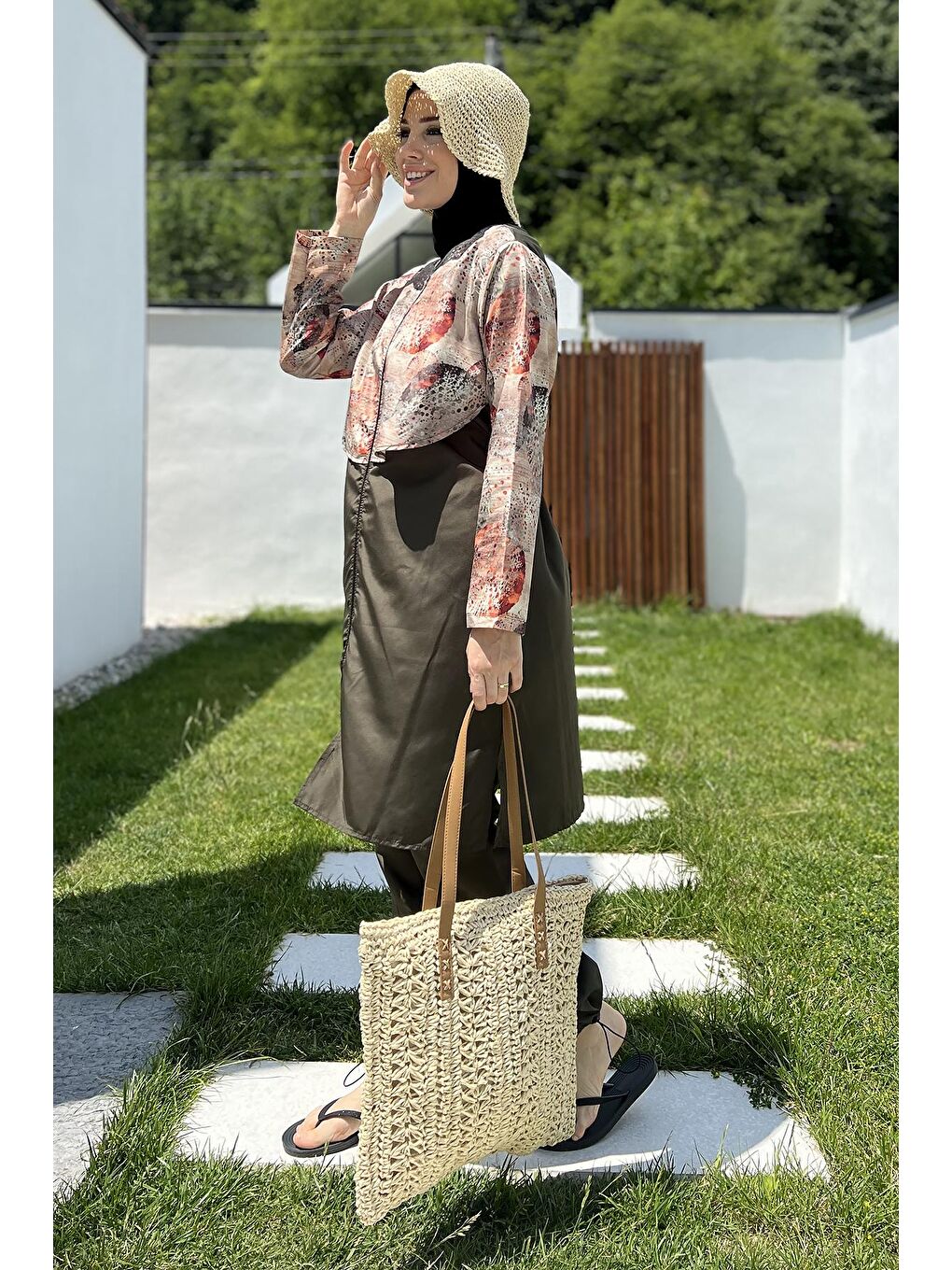 Hasır Çanta 022 Bej-4