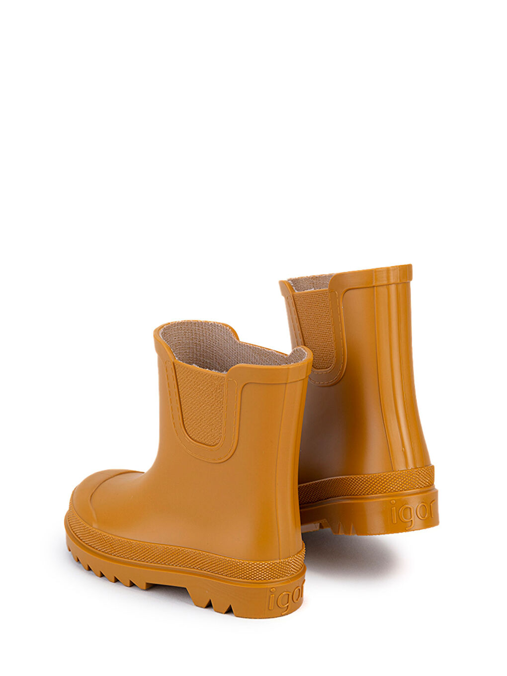 Kahverengi W10274 TOKIO Karamel Unisex Çocuk Yağmur Çizmesi-4