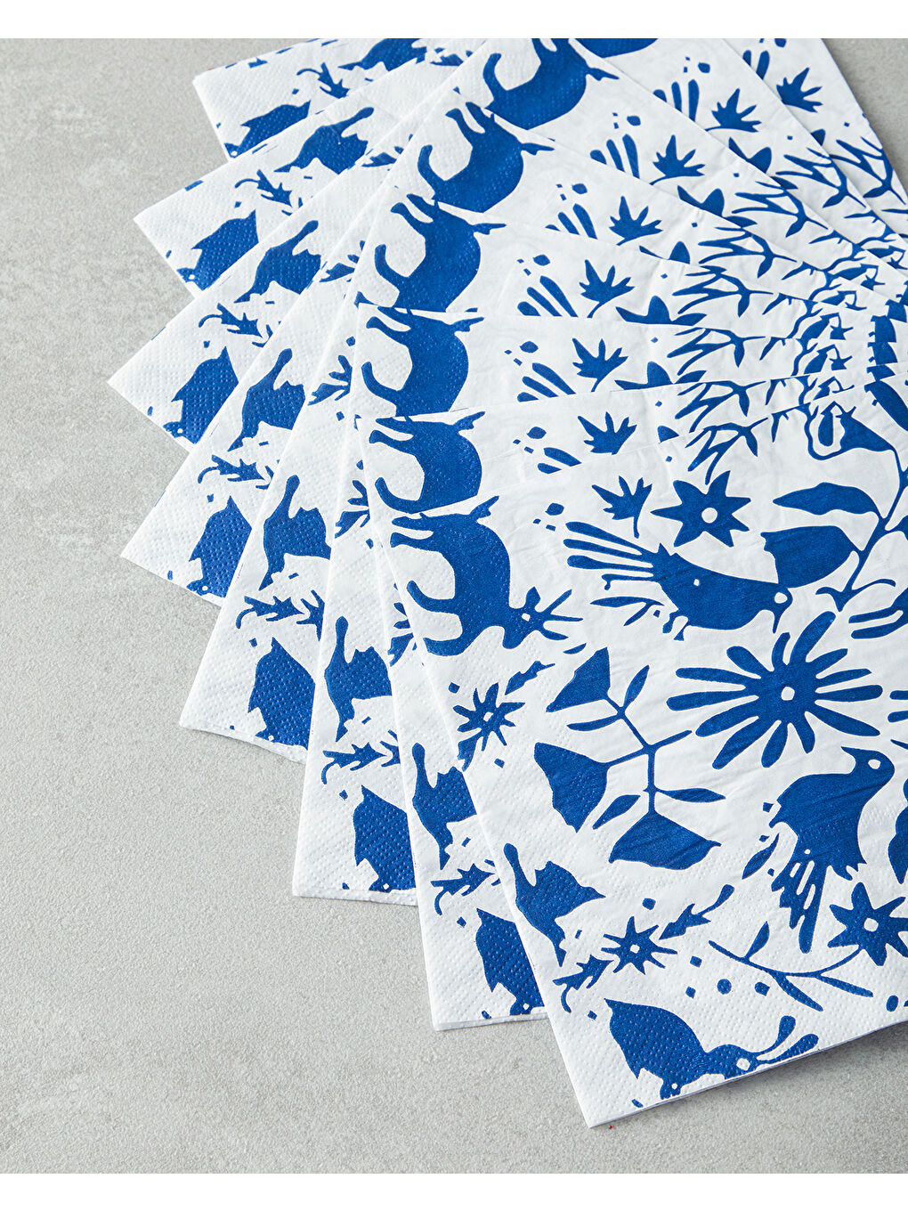 Tual 20'li Kağıt Peçete 33x33 cm Lacivert-1