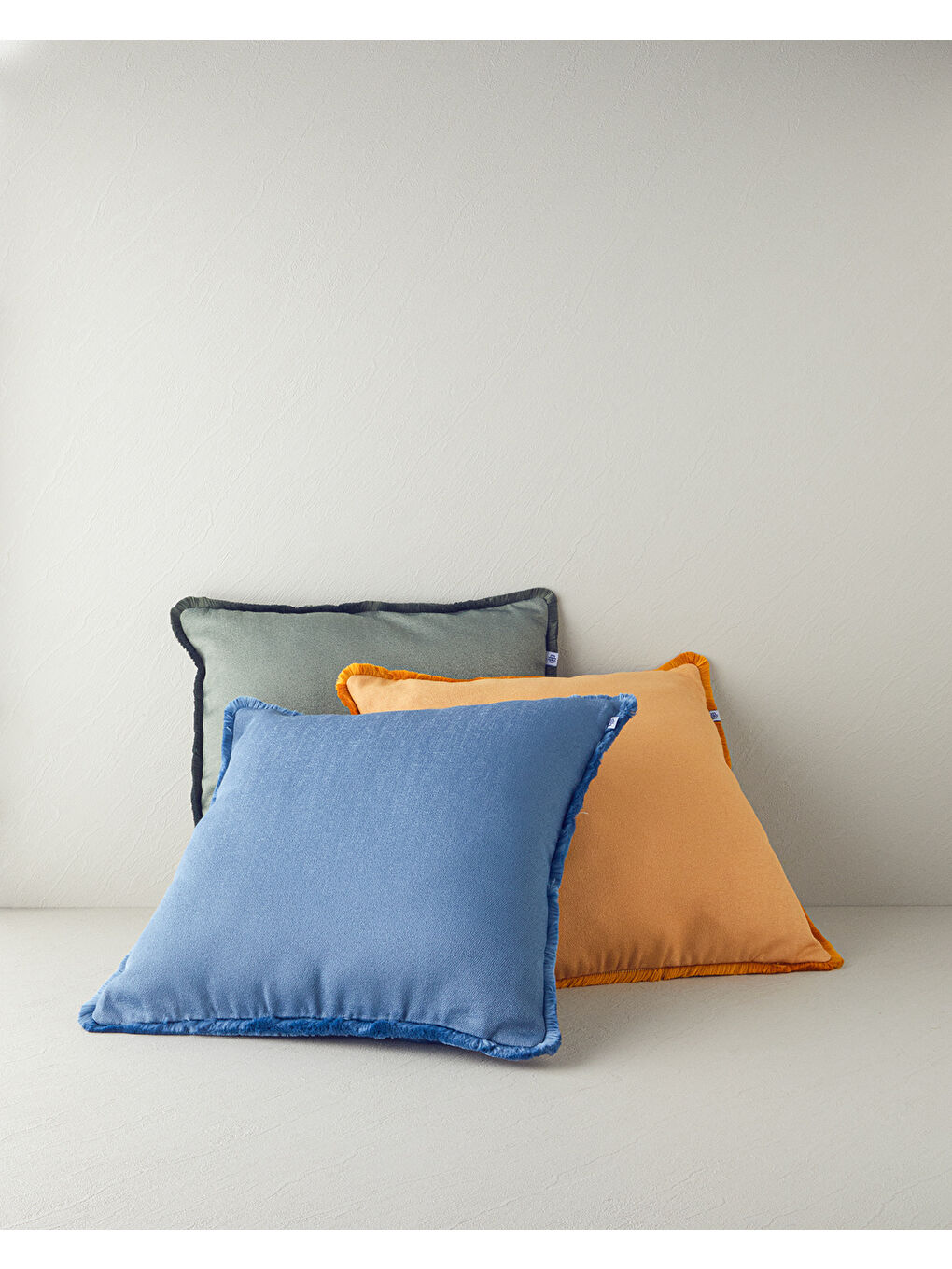 Lucia Kırlent Kılıfı Mavi-2