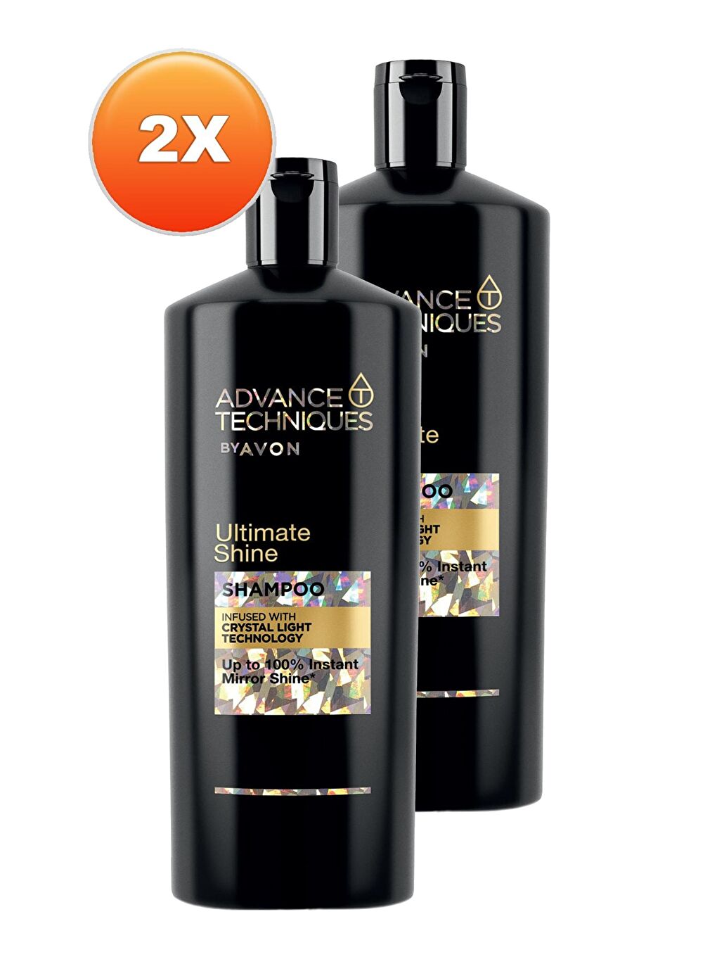 AVON Renksiz Advance Techniques Parlaklık Veren Şampuan 700 Ml. İkili Set - 1