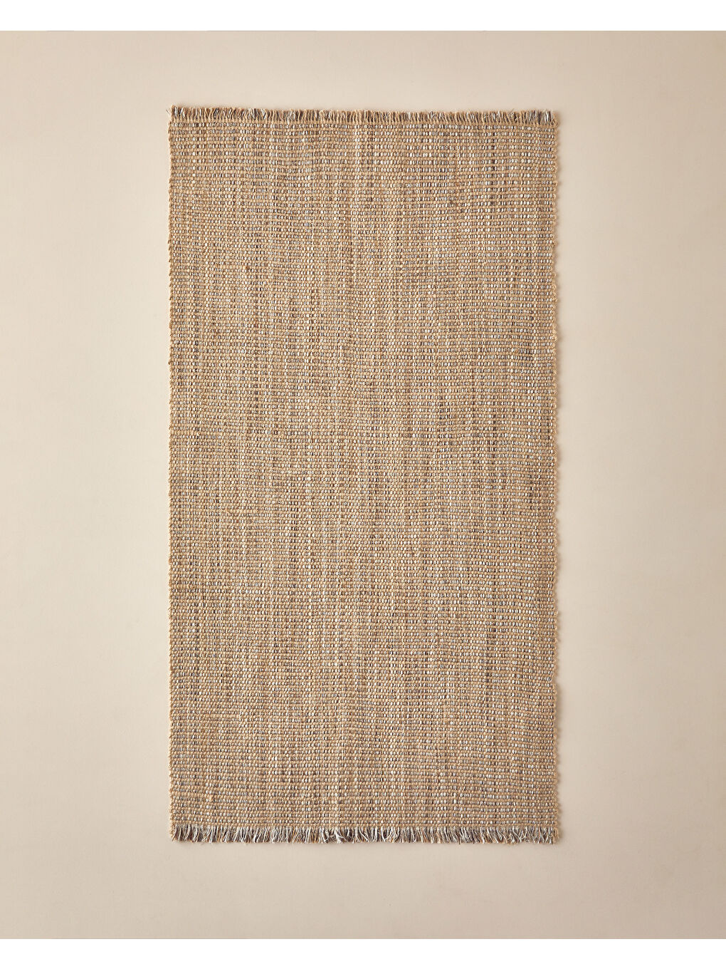 Bej Leona Dekoratif Jüt Kilim 120x180 cm Natural