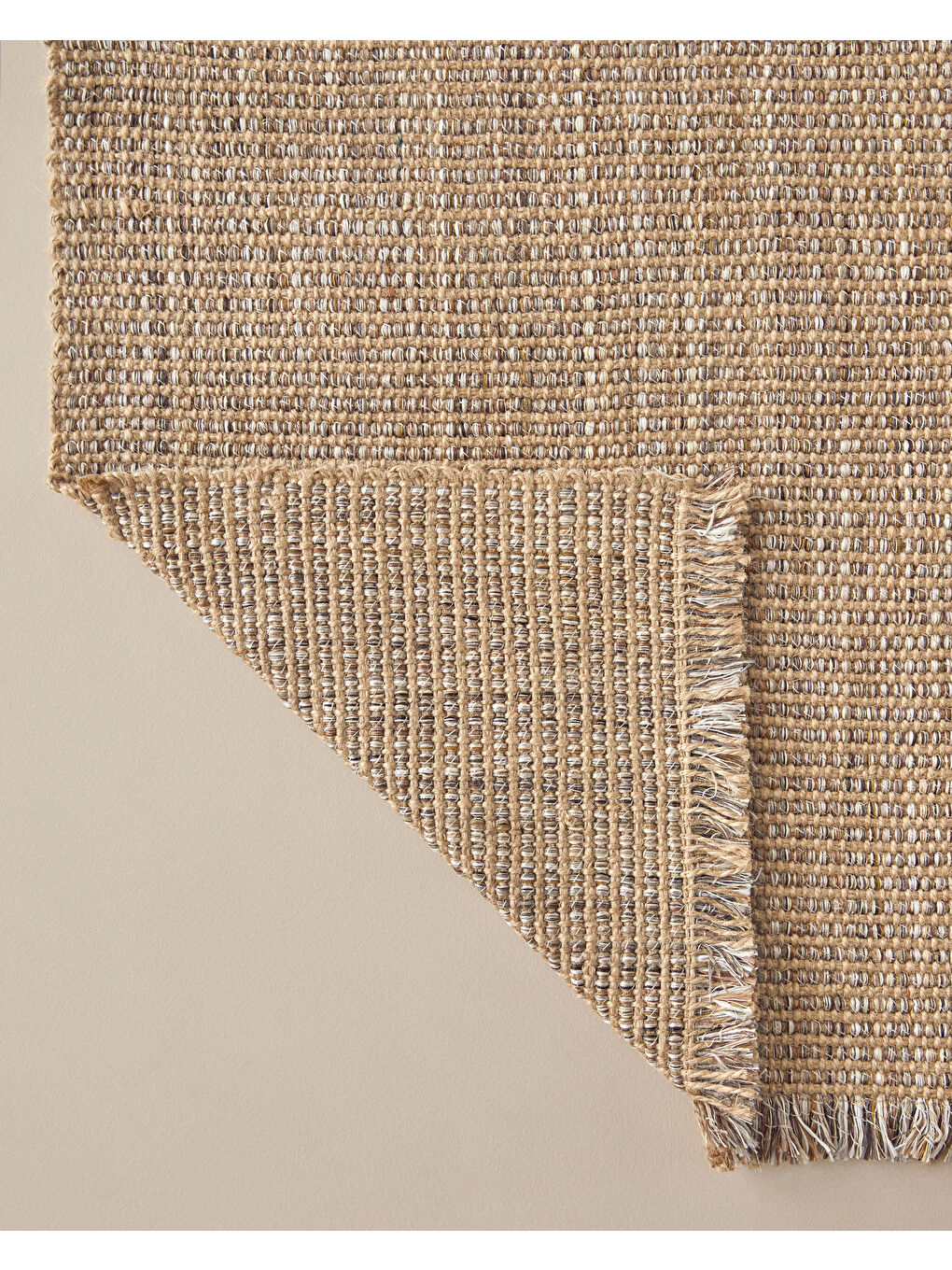 Bej Leona Dekoratif Jüt Kilim 120x180 cm Natural-1