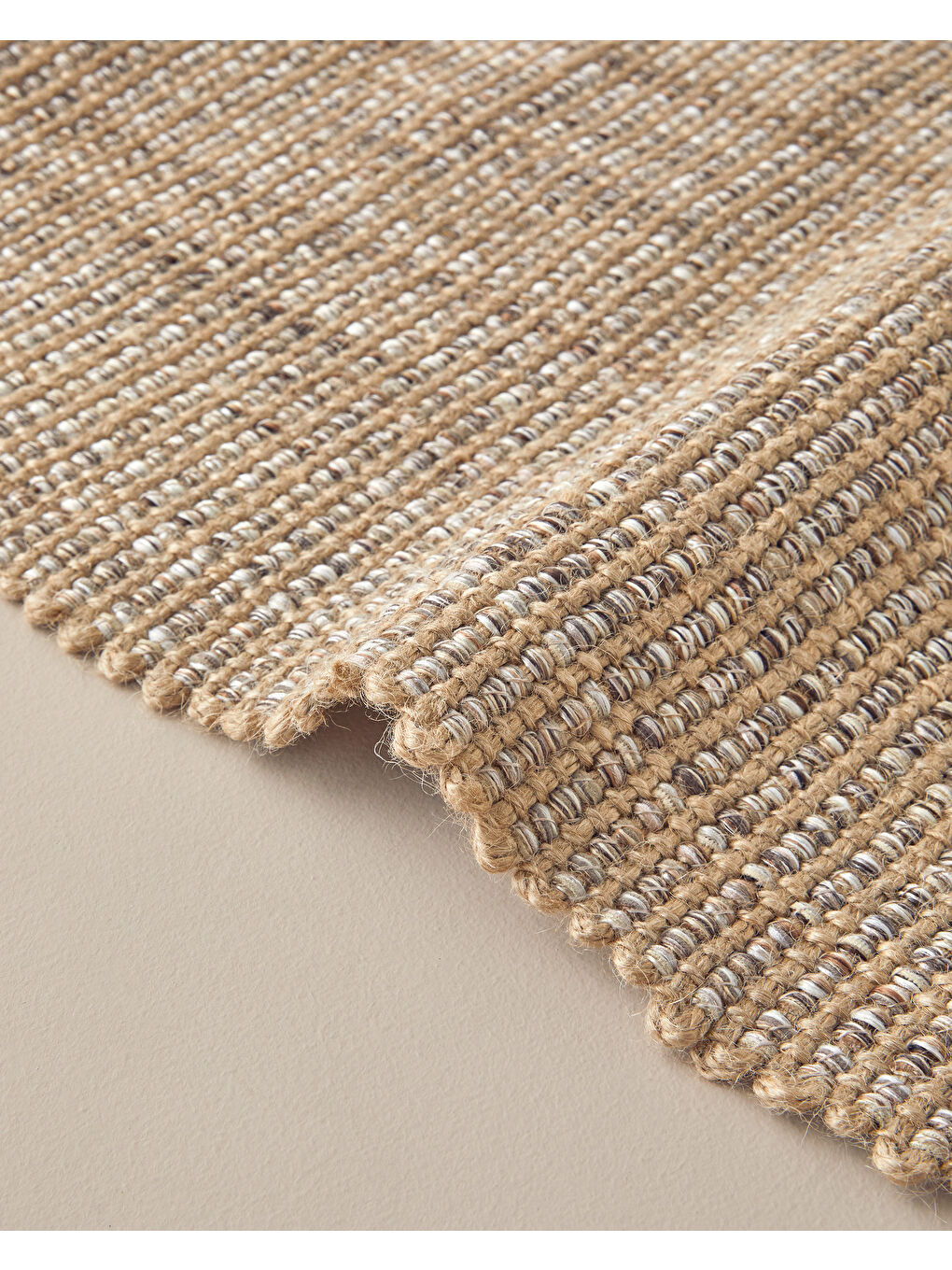 Bej Leona Dekoratif Jüt Kilim 120x180 cm Natural-2