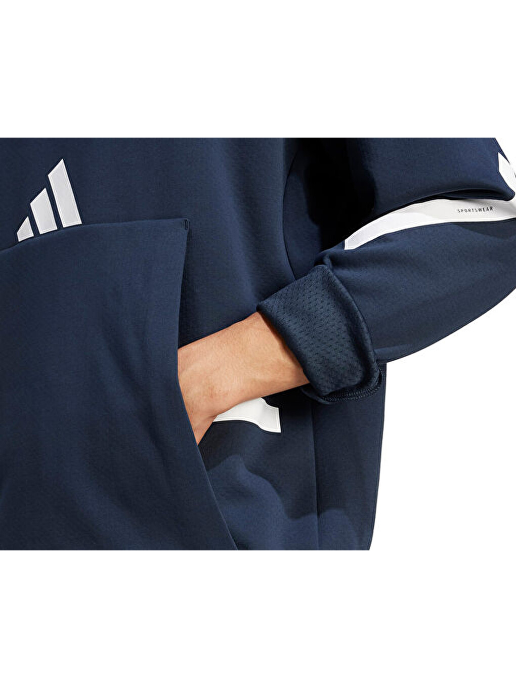 M Z.n.e. Hd Erkek Günlük Sweatshirts Jw4729 Lacivert-4