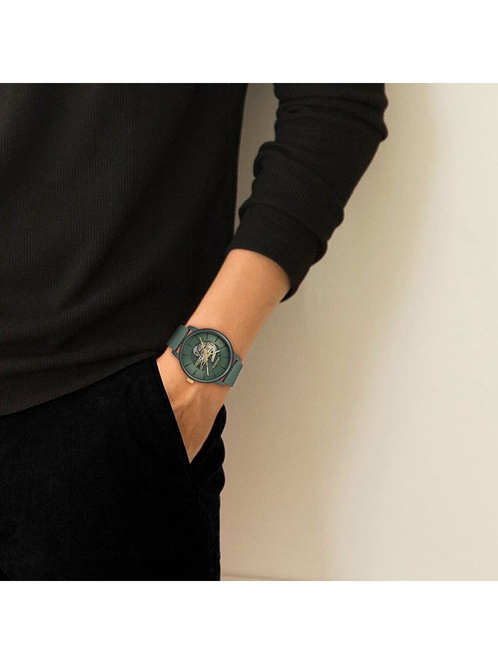 Yeşil LAC2011384 Erkek Kol Saati-4
