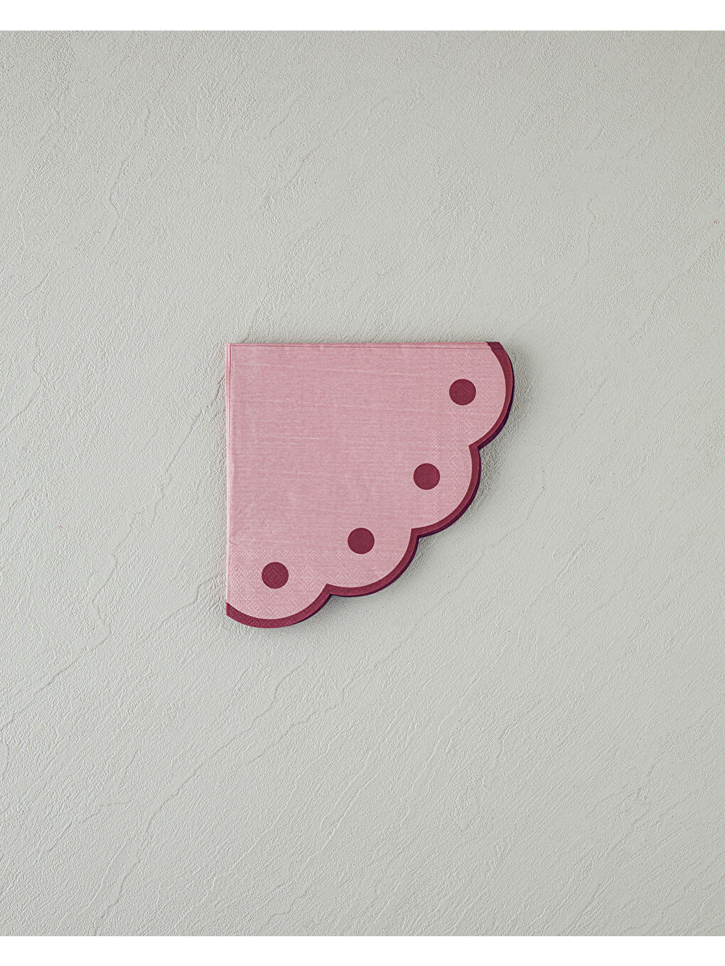 Retro Waves 20'li Kağıt Peçete 33x33 cm Pembe