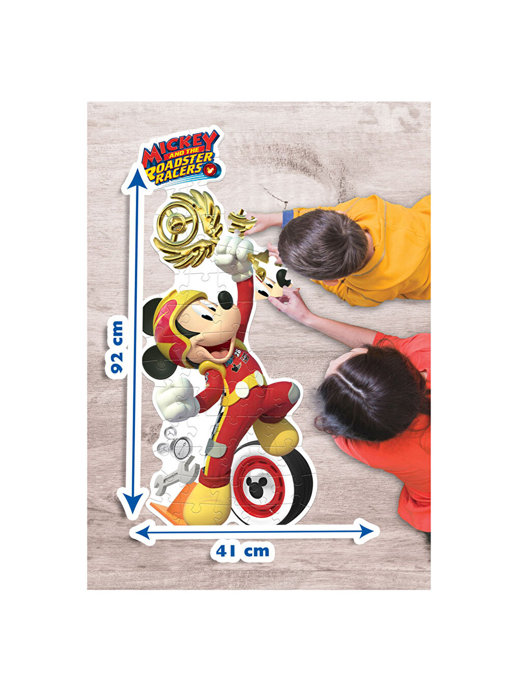 KS GAMES Renksiz Mickey Mause XL Puzzle 10804 - 1