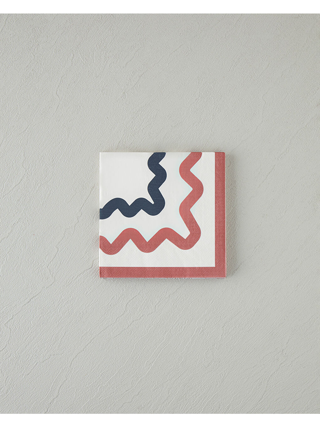 Retro Shapes 20'li Kağıt Peçete 33x33 cm Pembe