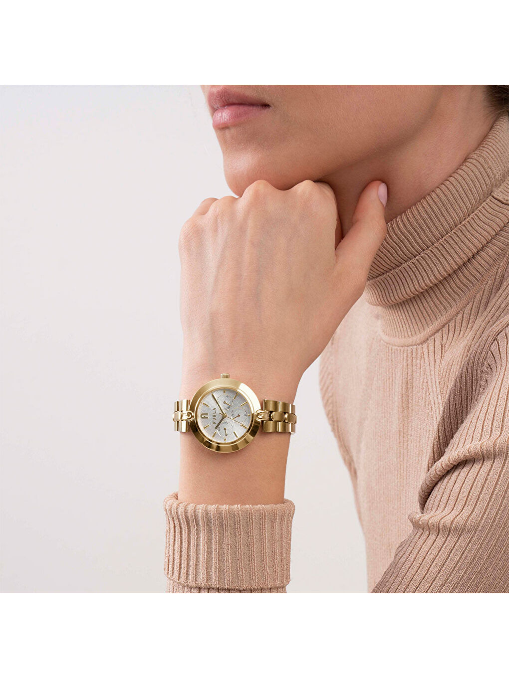 Sarı FRWW00030007L2 Kadın Kol Saati-5