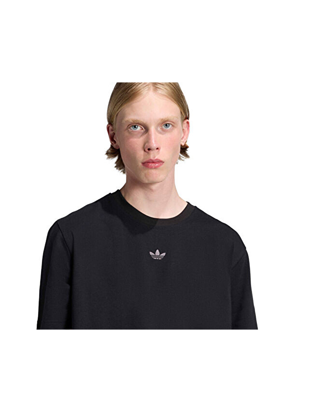Face Gfx Tee Erkek Günlük Tişört Jx7759 Siyah-4