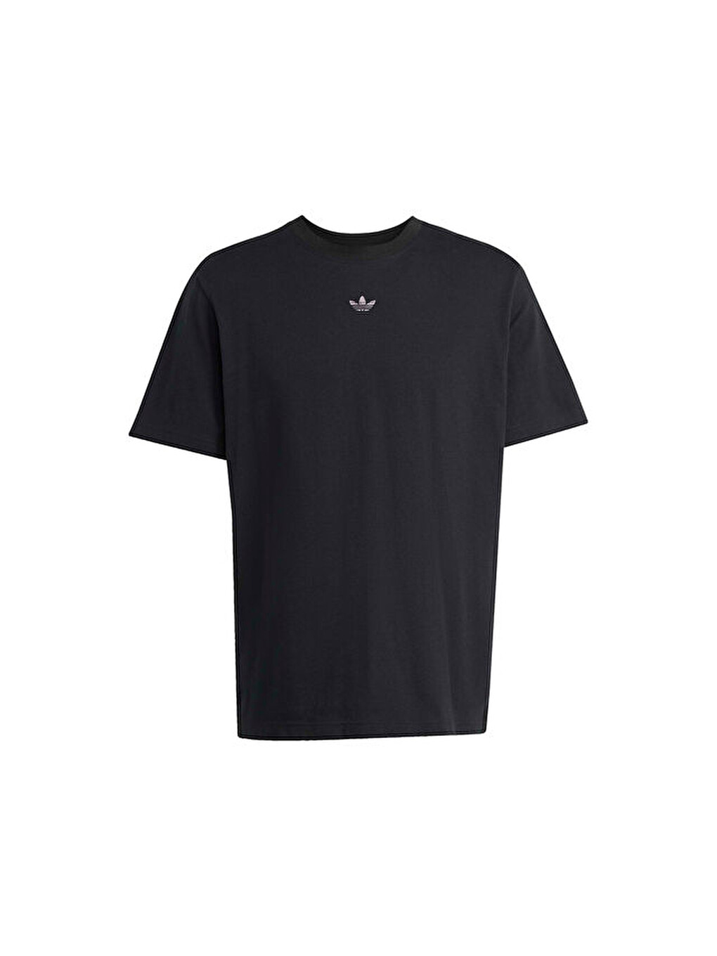 Face Gfx Tee Erkek Günlük Tişört Jx7759 Siyah-5