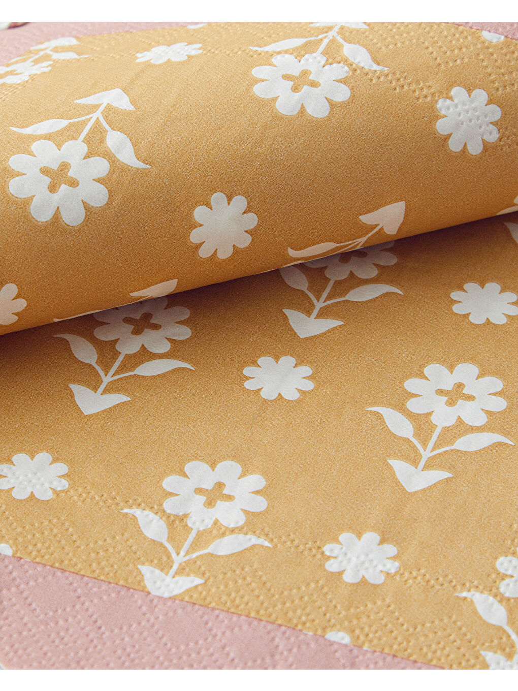 Retro Style 20'li Kağıt Peçete 33x33 cm Pembe-2