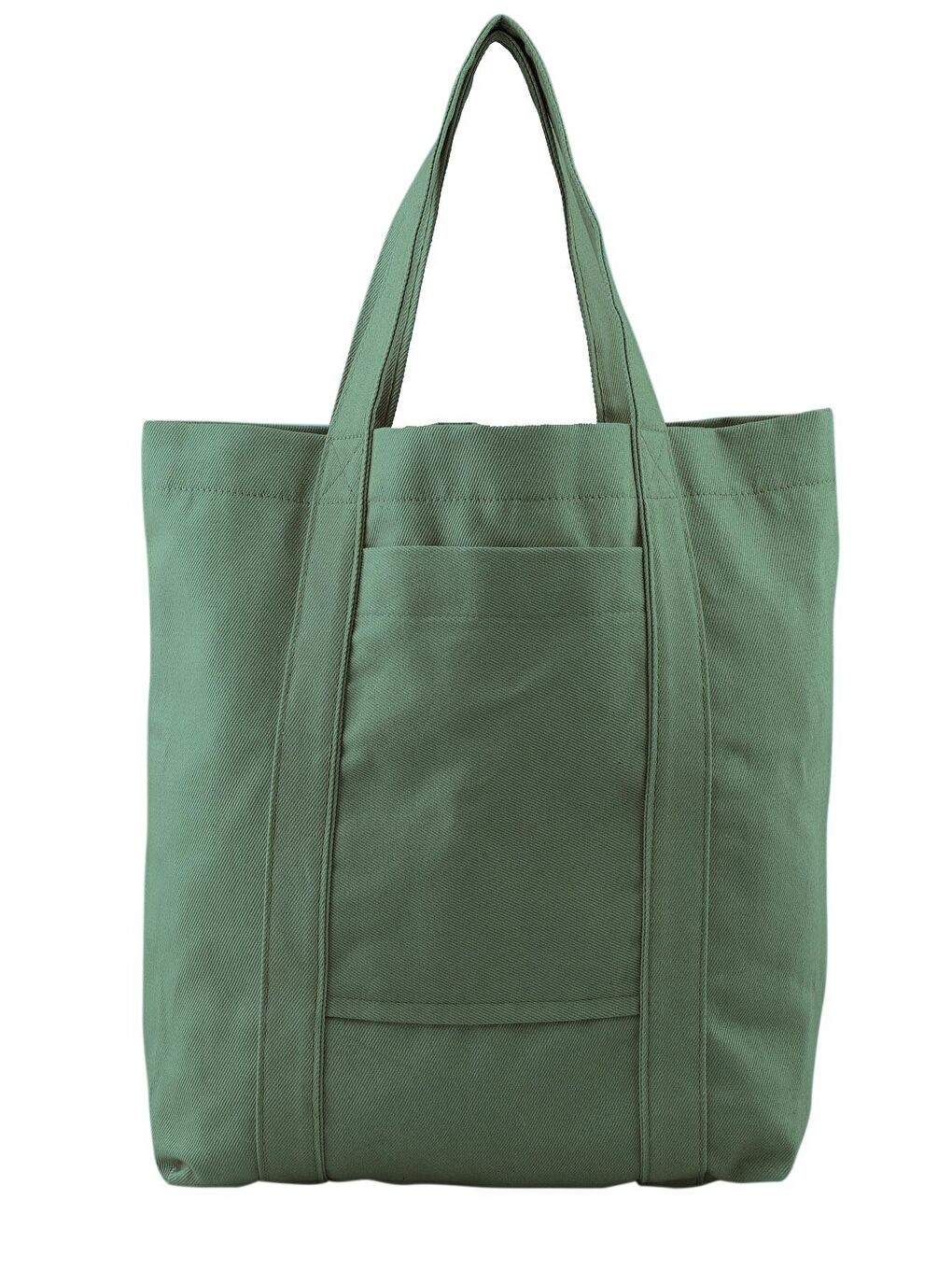 Kısa Sap Cepli Model Mint Yeşili Çanta-1