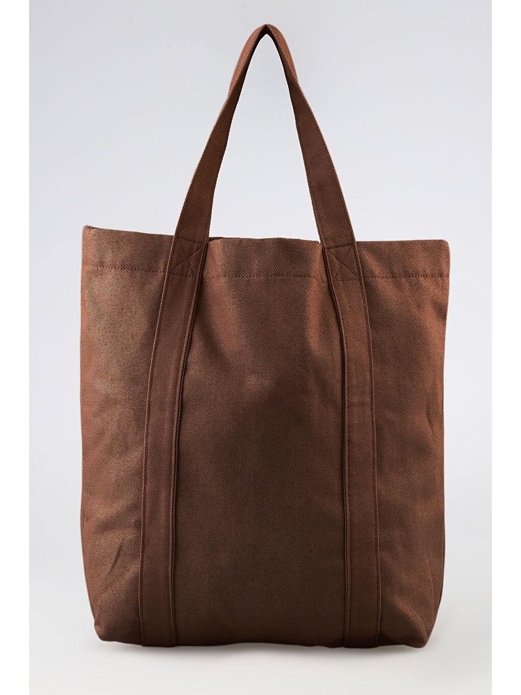 Kısa Sap Cepli Model Kahverengi Çanta-3