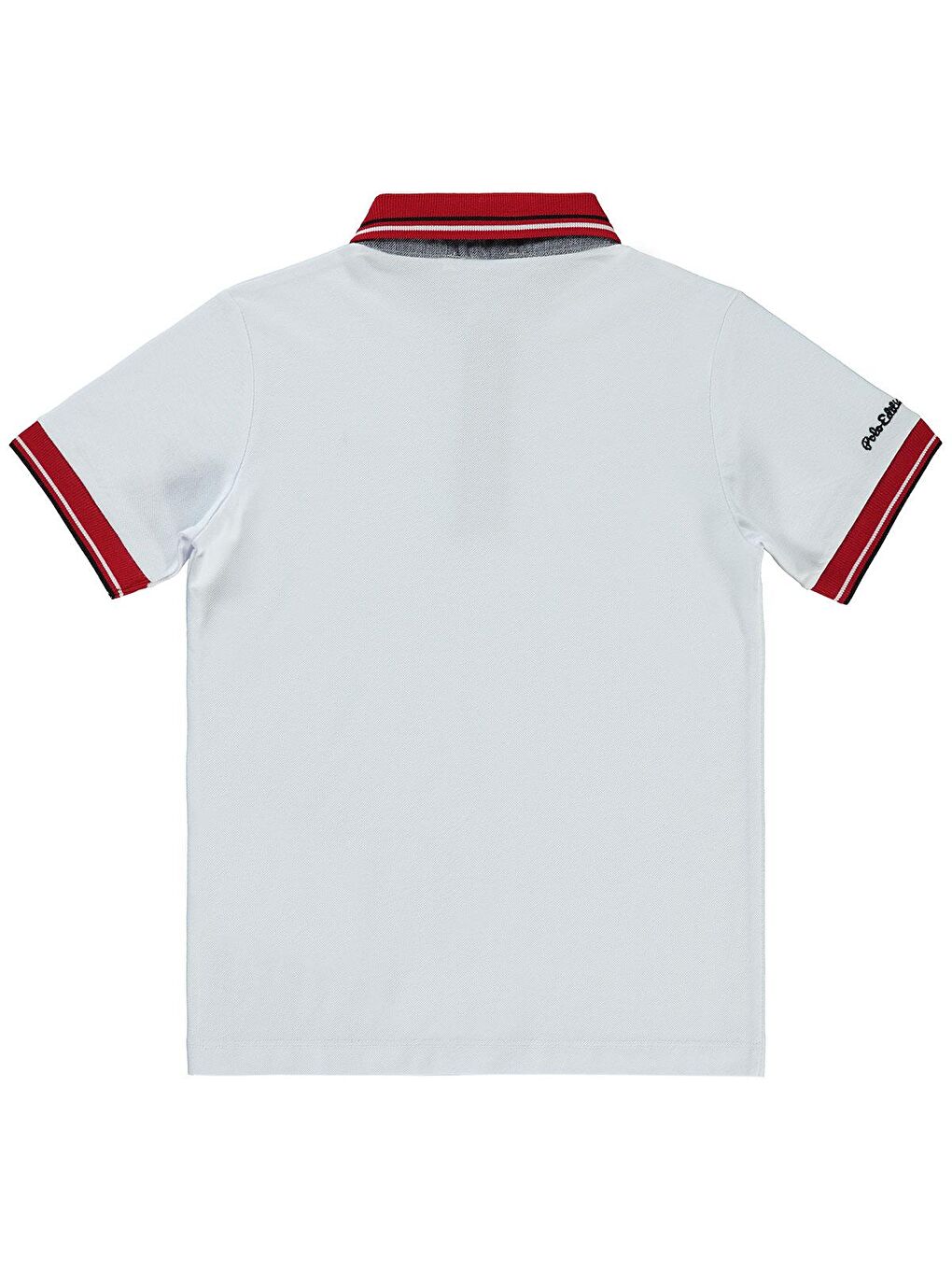 Boys Polo Edition Nakışlı 10-13 Yaş Tişört - Beyaz 10-11 Yaş-1