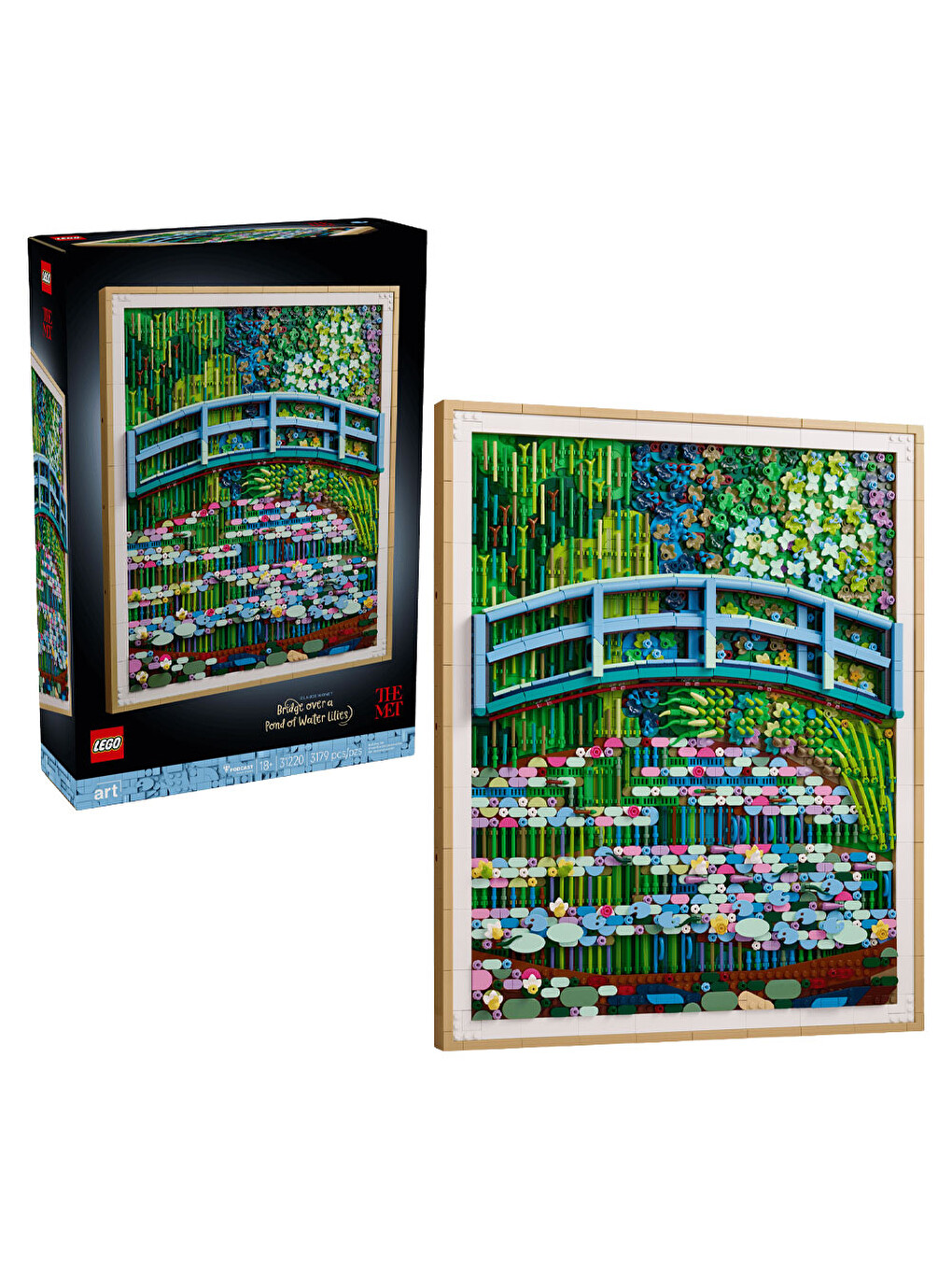 Art Claude Monet Nilüfer Gölü Üzerinde Köprü 31220