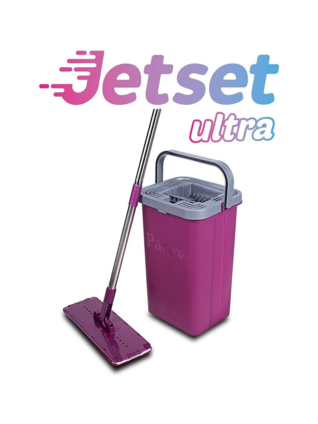 Renksiz Jetset Ultra Tablet Mop Otomatik Temizlik Seti