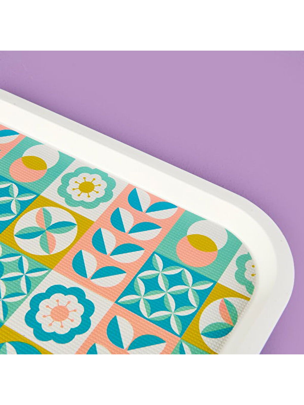 Karışık Kitchen Colorful Tepsi - Renkli - 42x30 cm-3