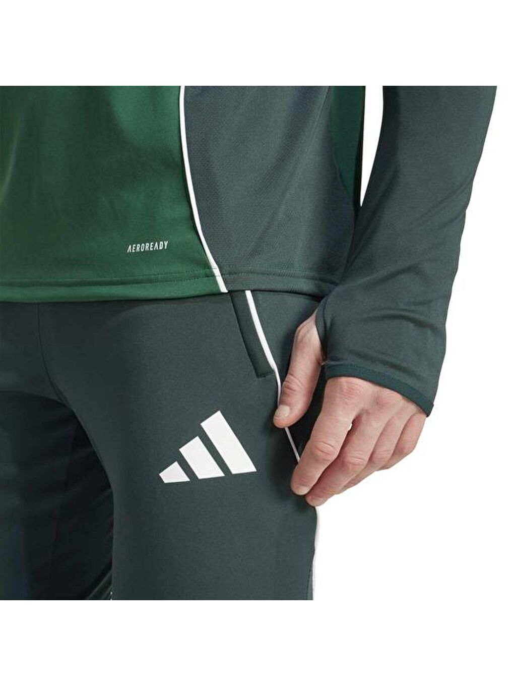 Tiro25c Training Erkek Yeşil Eşofman Altı-3