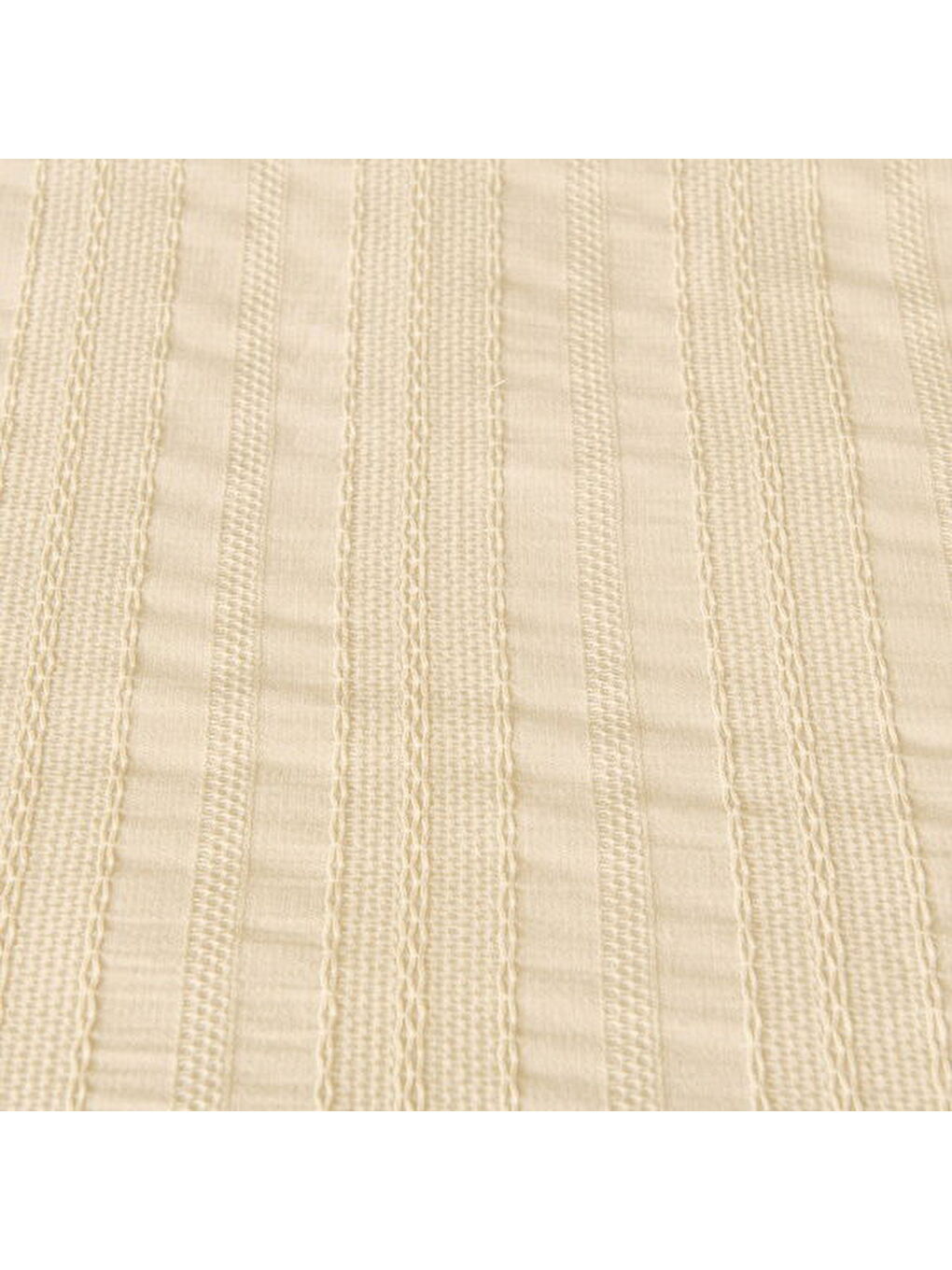 Soft Armürlü Tek Kişilik Nevresim Takımı - Ekru-1