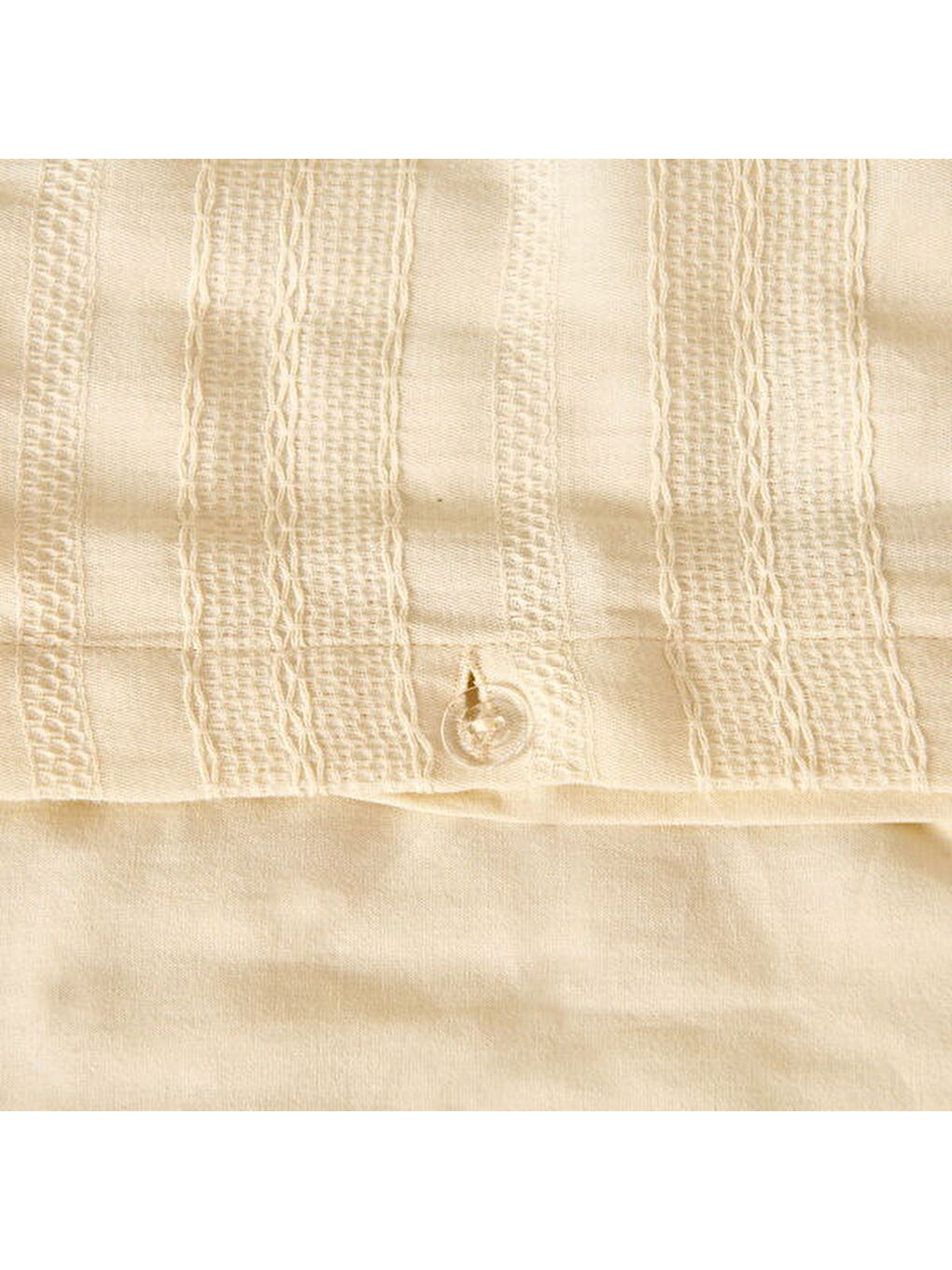 Soft Armürlü Tek Kişilik Nevresim Takımı - Ekru-2