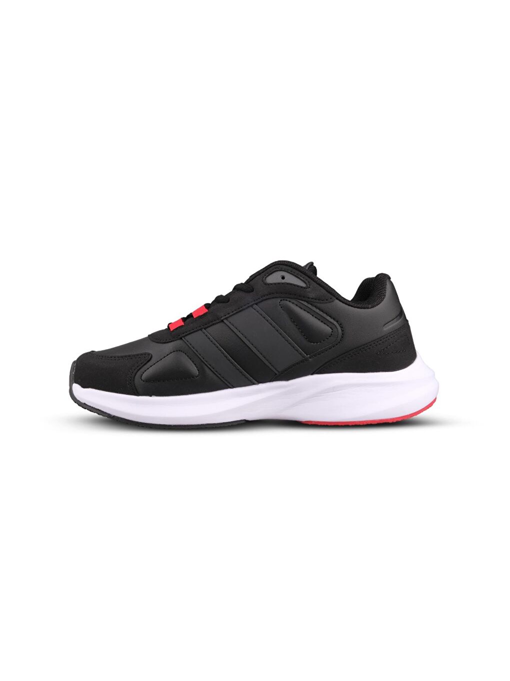 Erkek  Siyah-Beyaz Spor Ayakkabı-1