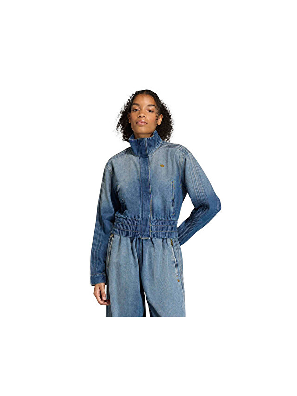 P Ess Denim Tt Kadın Günlük Ceket Ke1072 Mavi