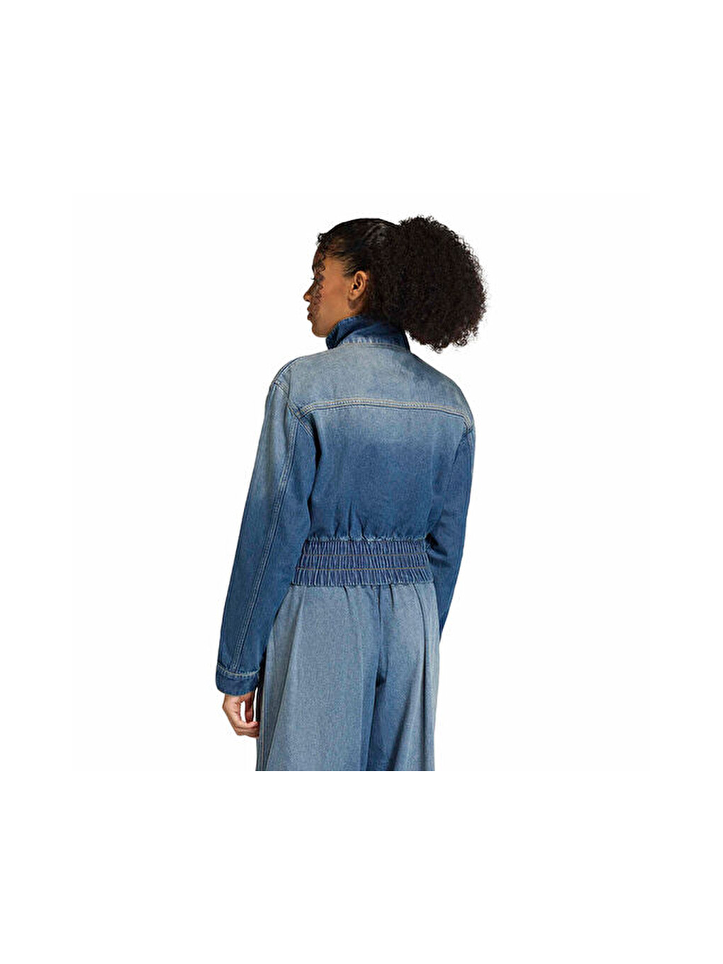 P Ess Denim Tt Kadın Günlük Ceket Ke1072 Mavi-1