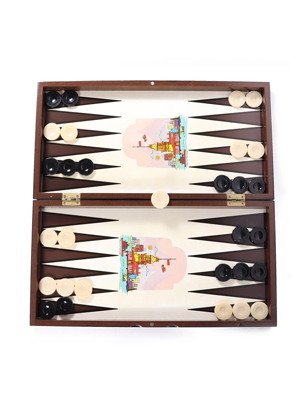 Smiling İstanbul Kız Kulesi Tavla-2