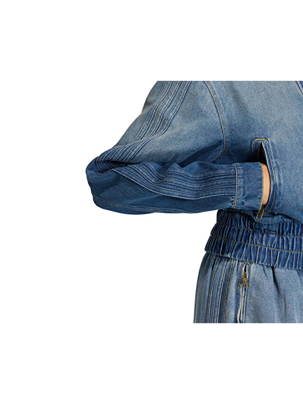 P Ess Denim Tt Kadın Günlük Ceket Ke1072 Mavi-3